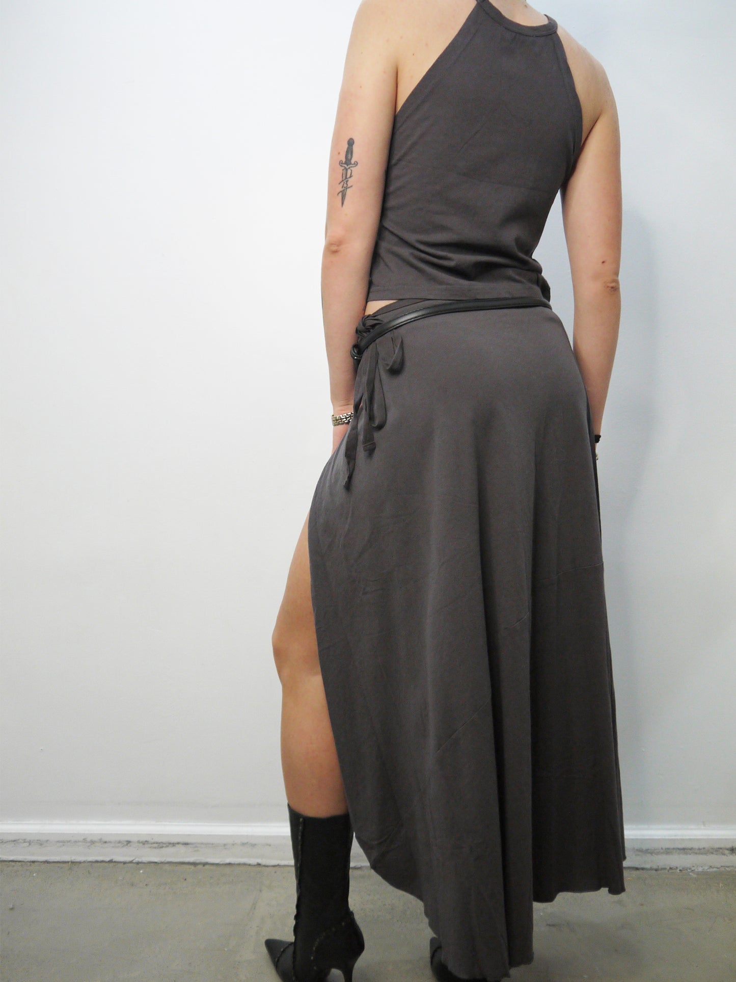 tank w wrap skirt set