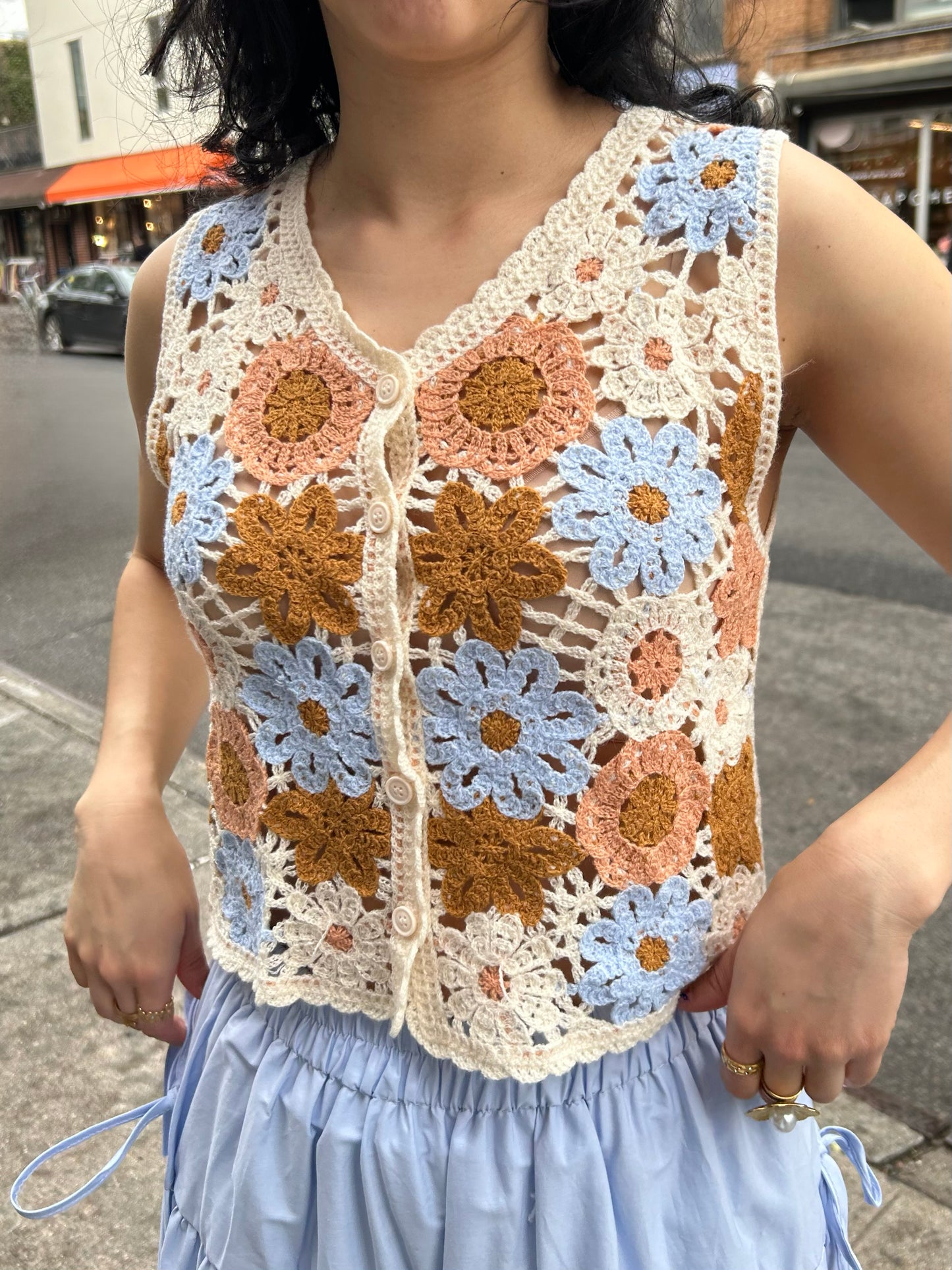 crochet vest