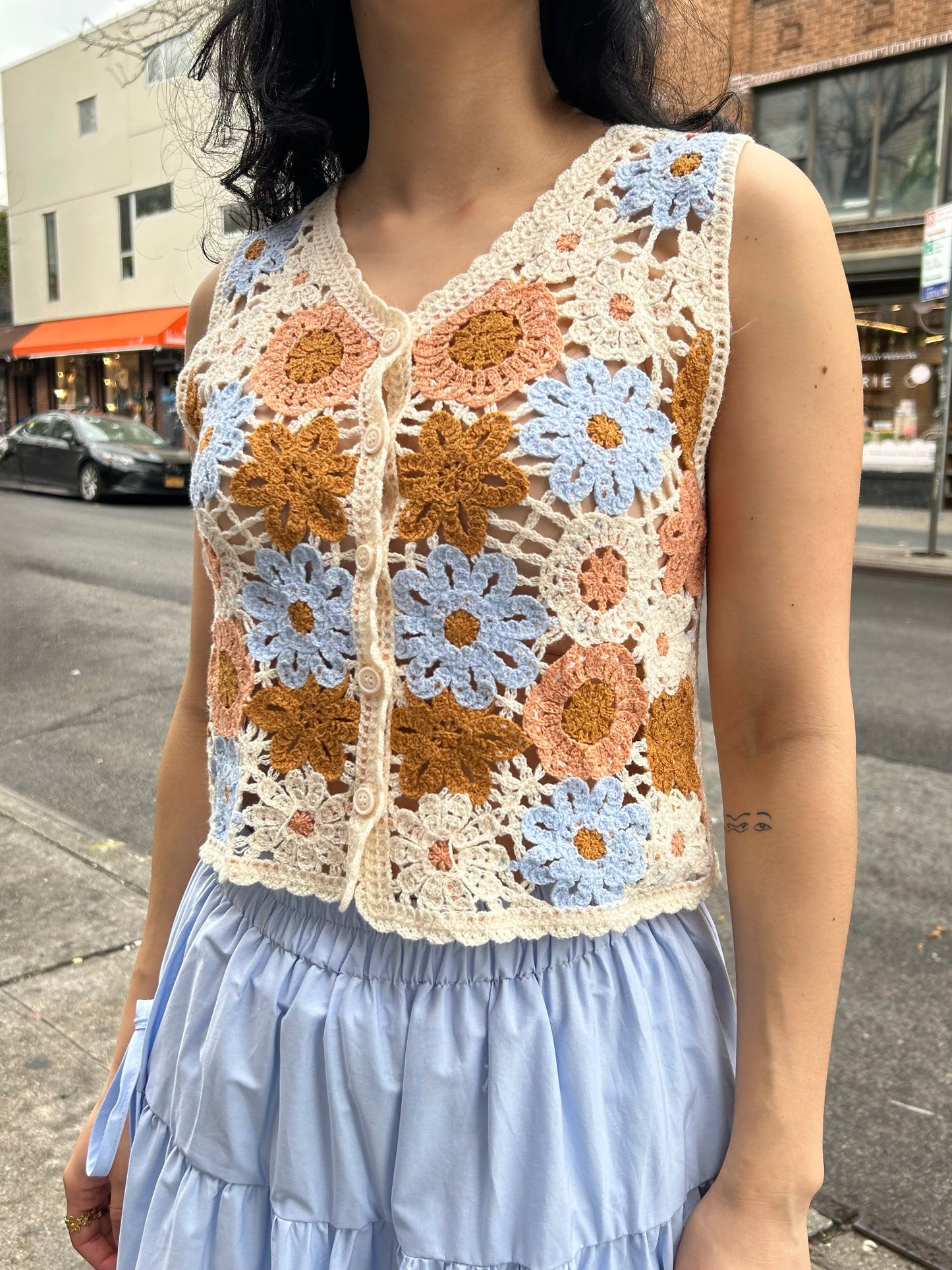 crochet vest