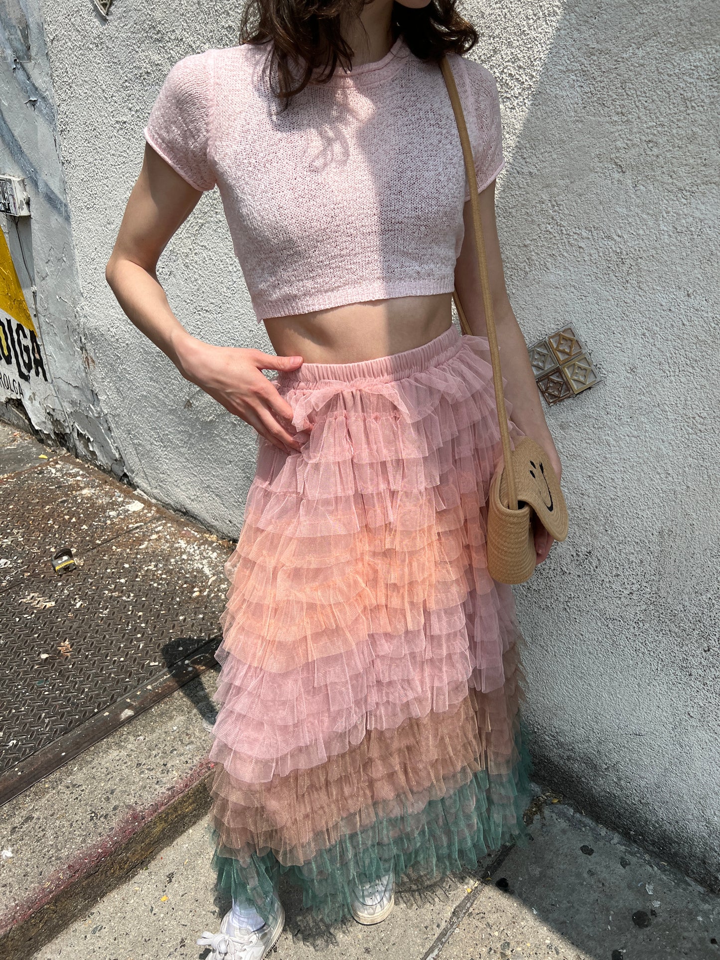 scoopneck knit top