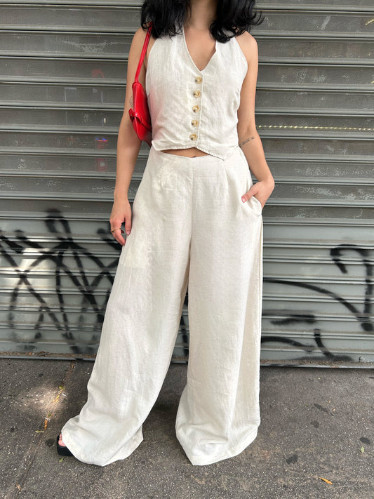 halter jumpsuit