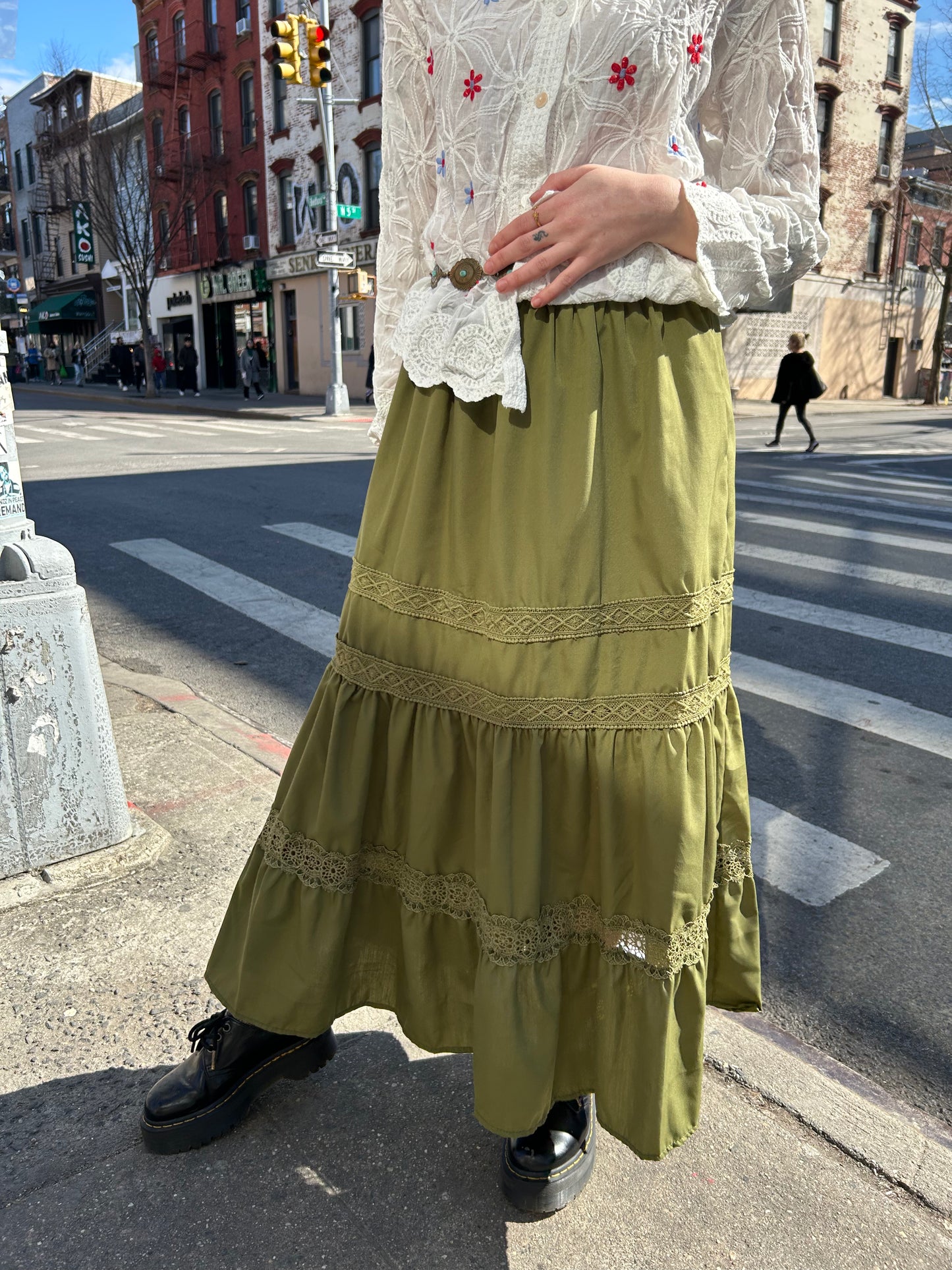 long peasant skirt
