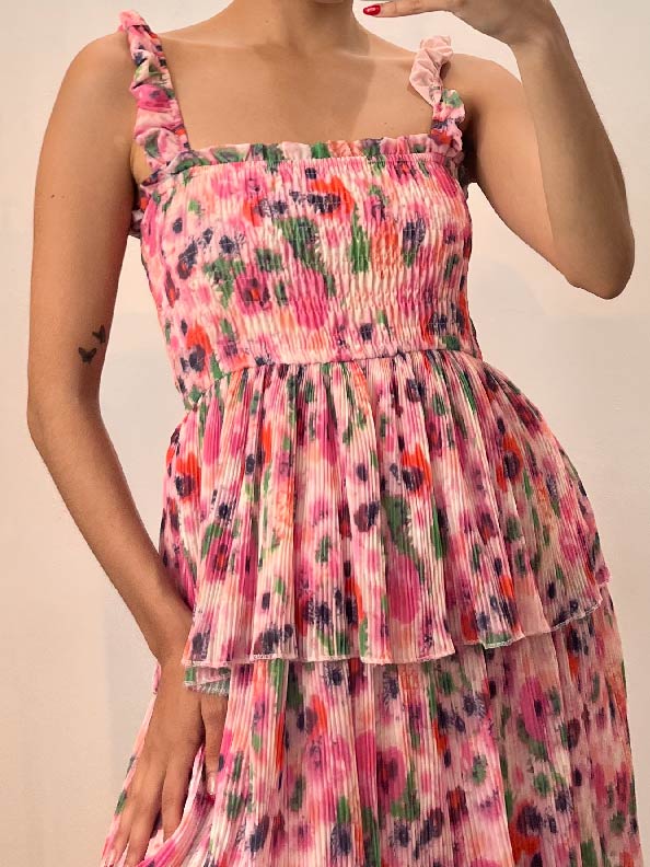 smock top long dress