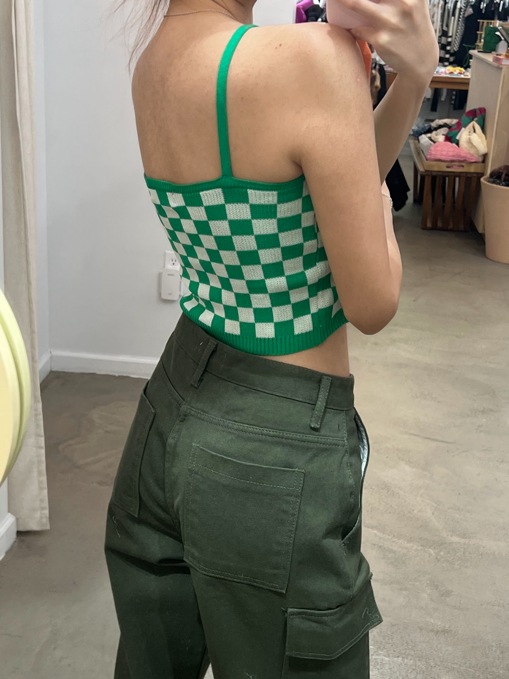 checkered tank