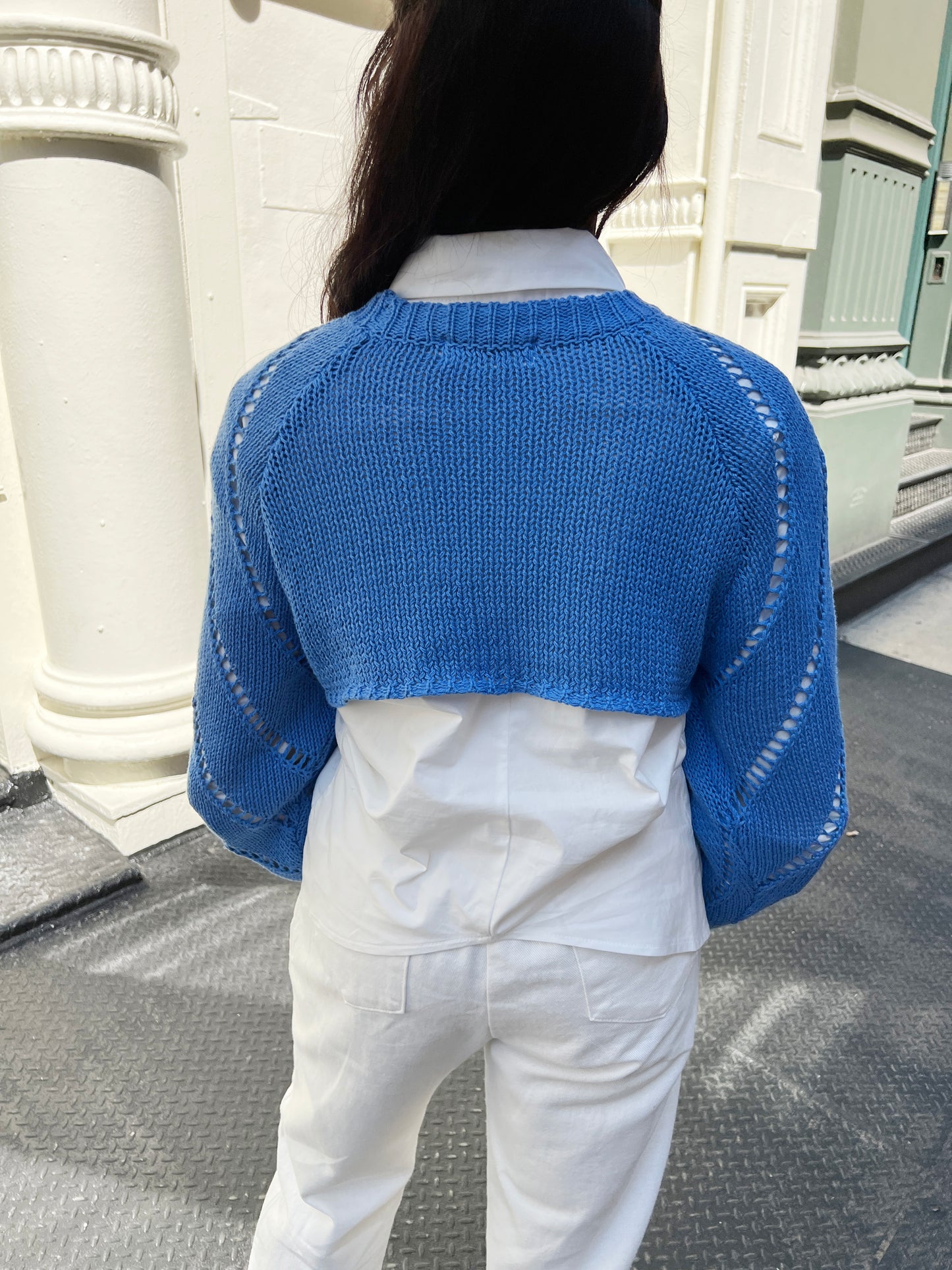 ruched sleeve detail blouse