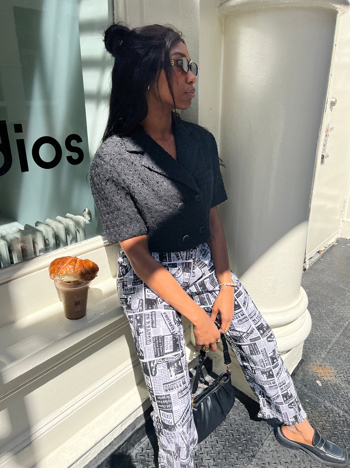 short slv tweed jacket