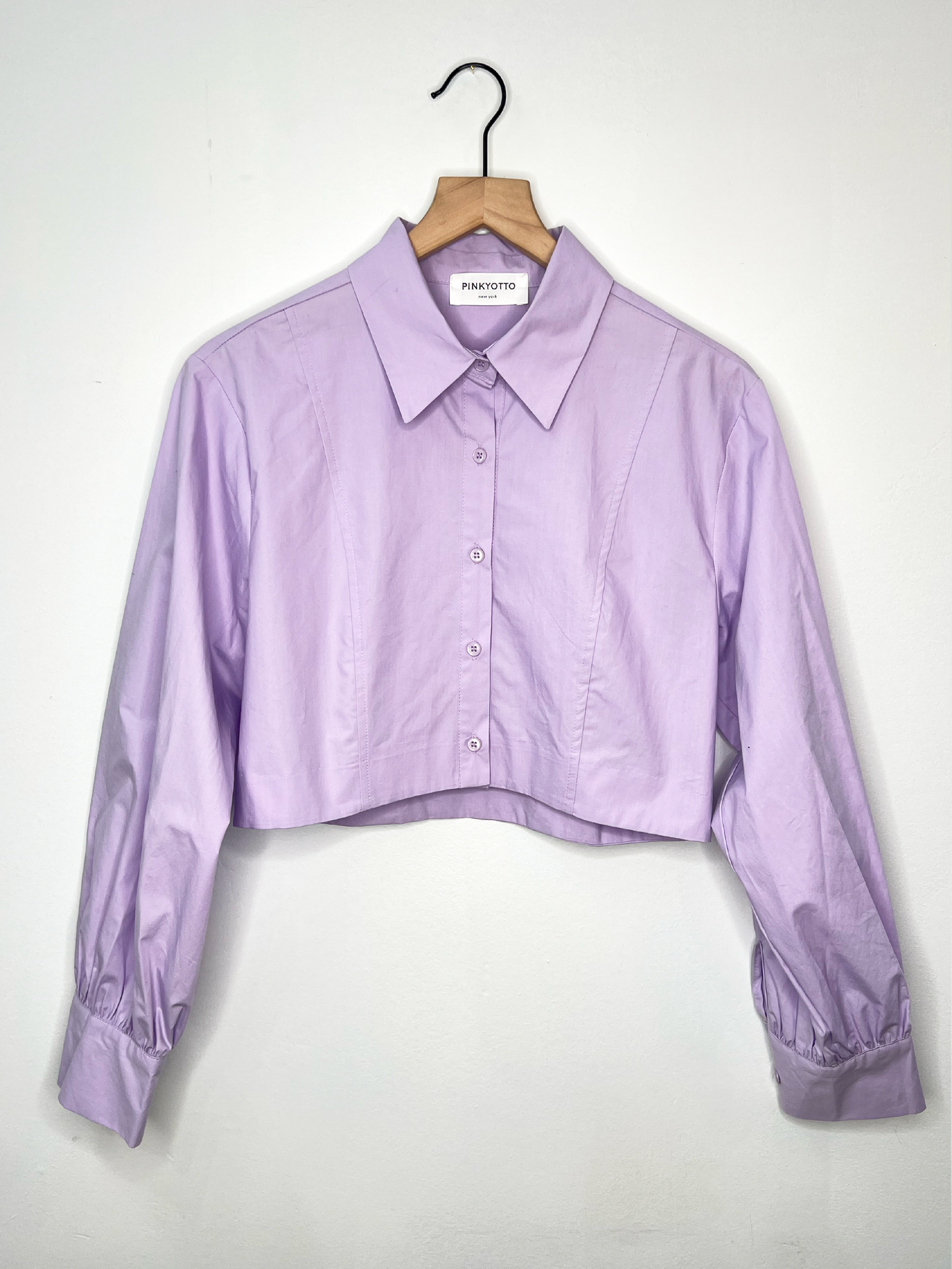 Crop Collared Blouse