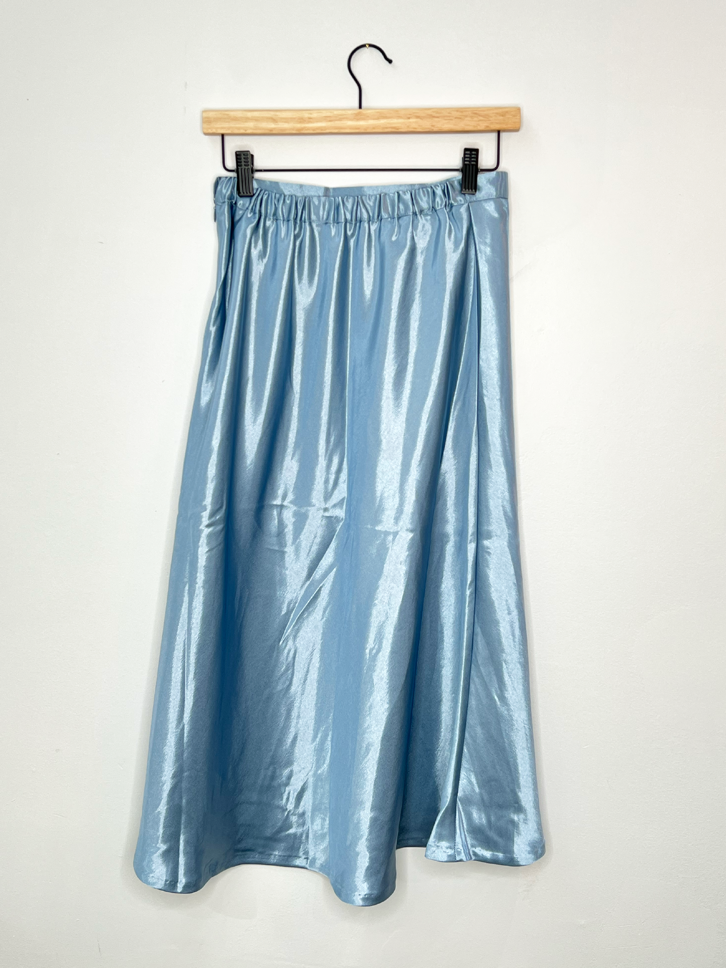 Satin Midi Skirt