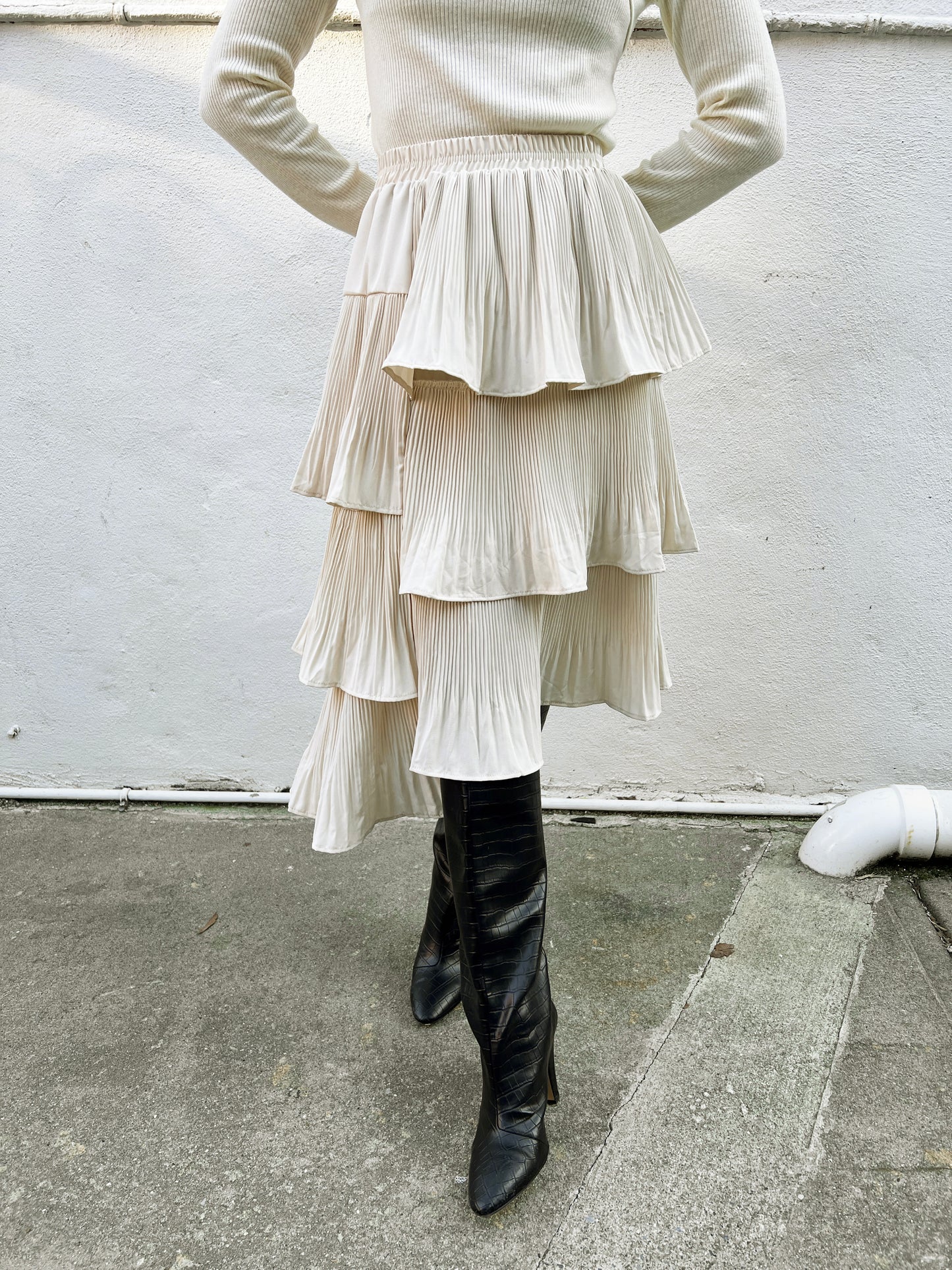 Multi Tiered Skirt
