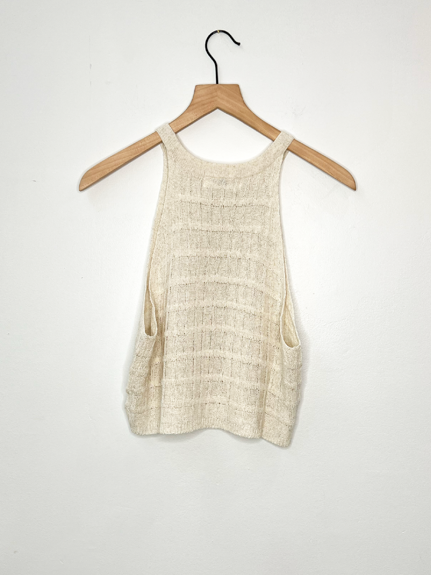 halter knit top