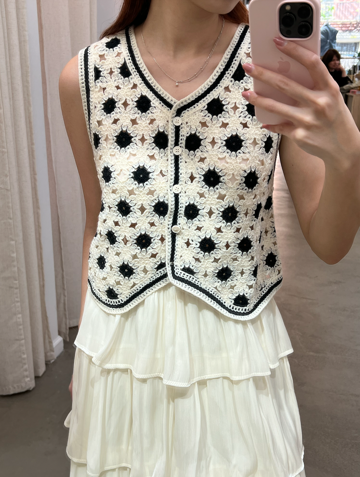 crochet vest
