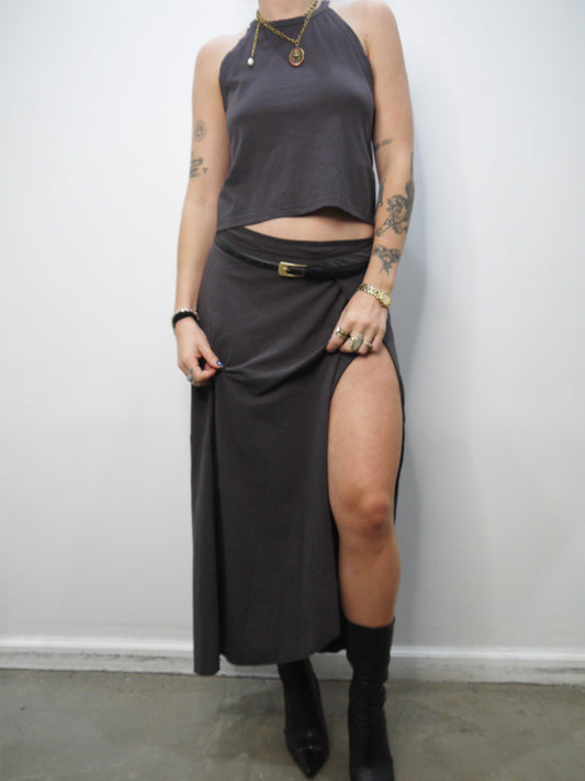 tank w wrap skirt set