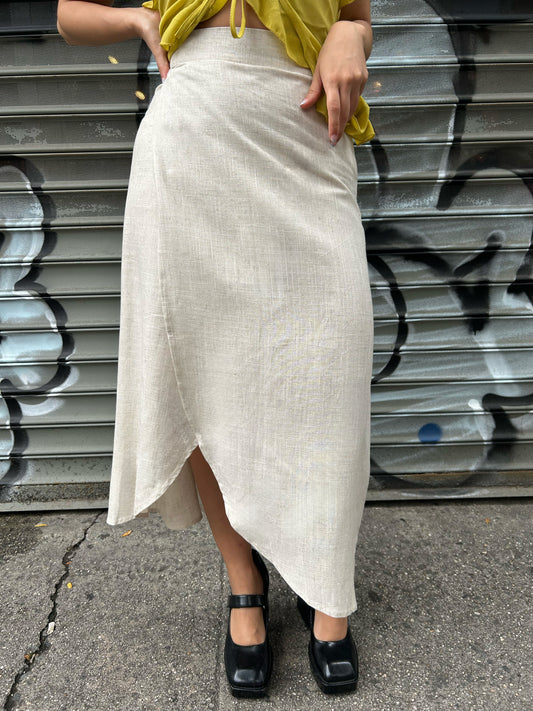 long tulip style skirt