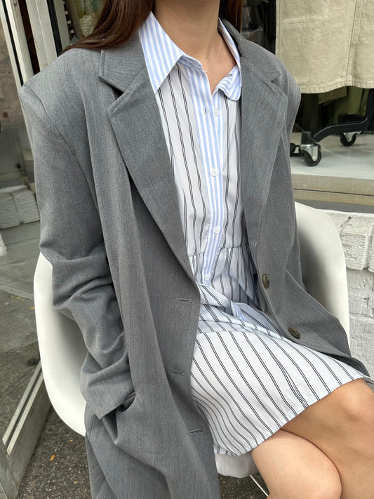 oversize long jacket