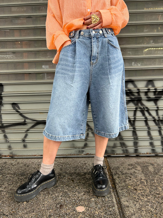 bermuda denim shorts