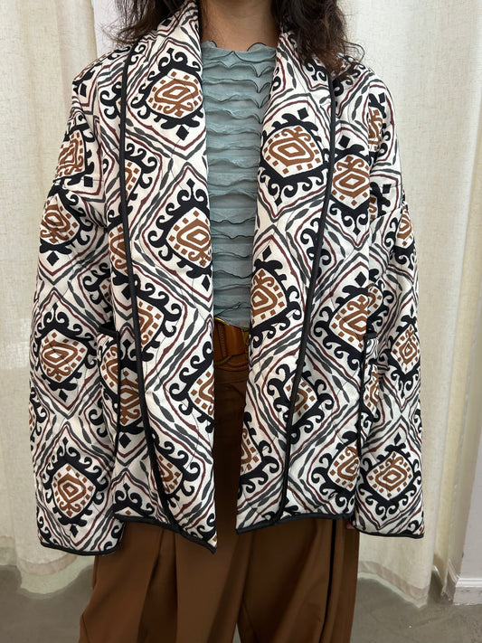 all over printed jacket