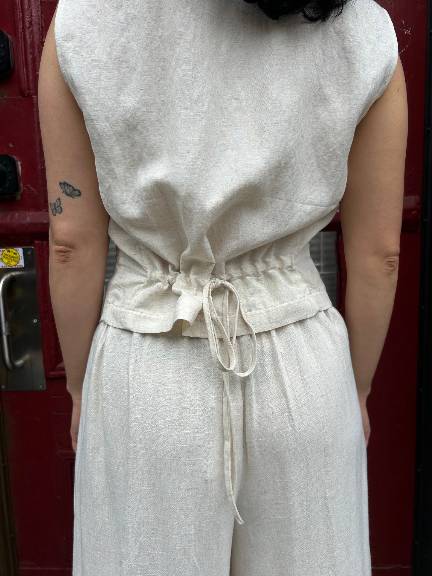 linen vest