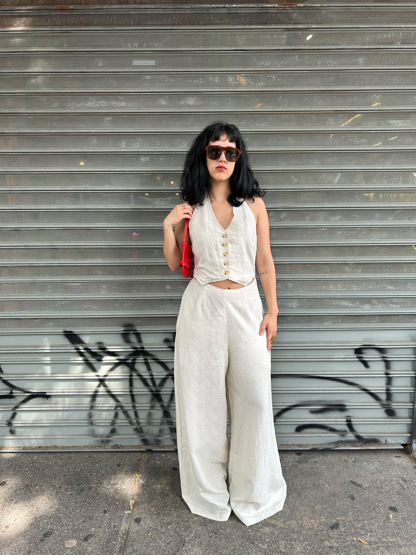 halter jumpsuit