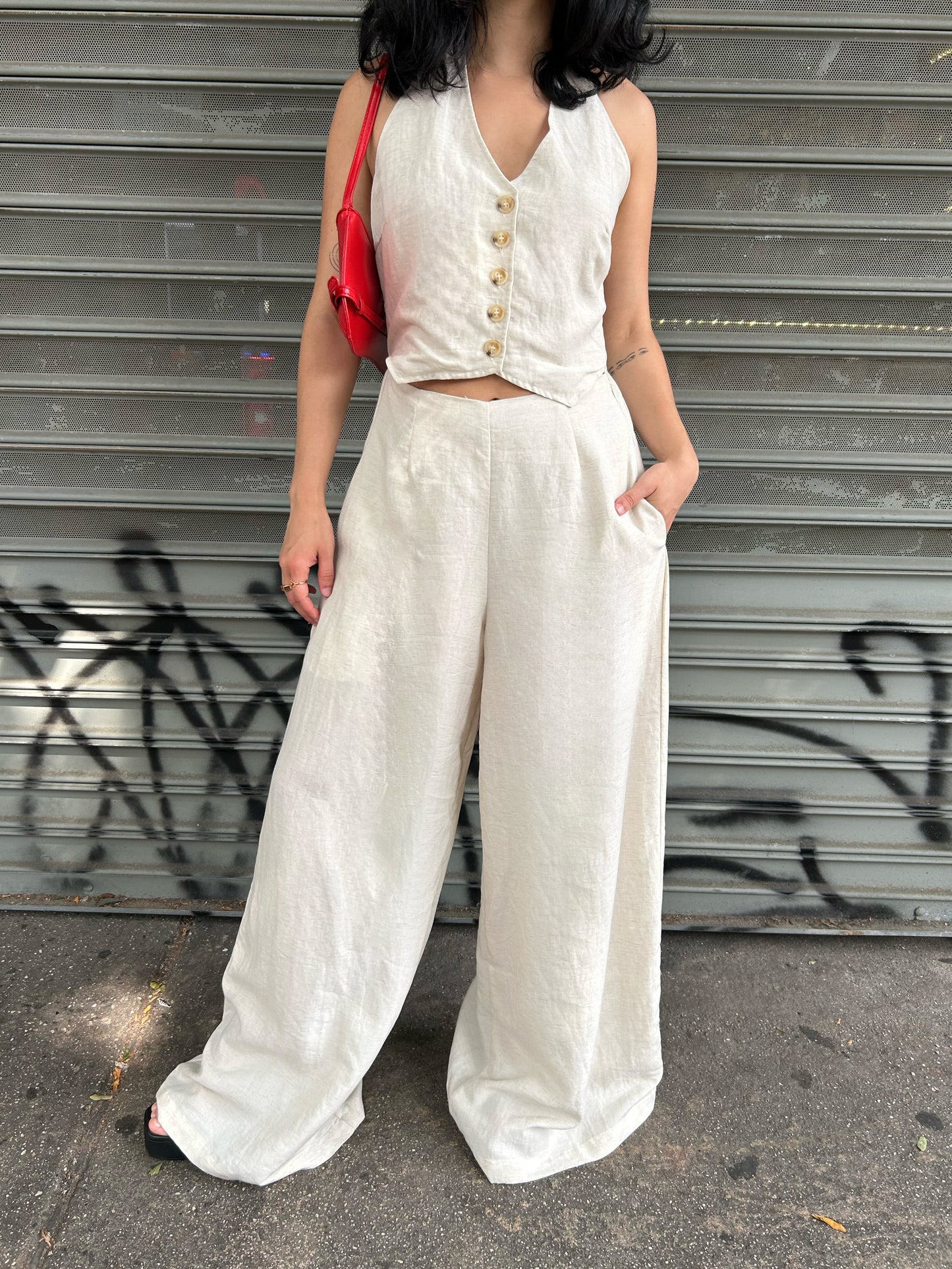 halter jumpsuit