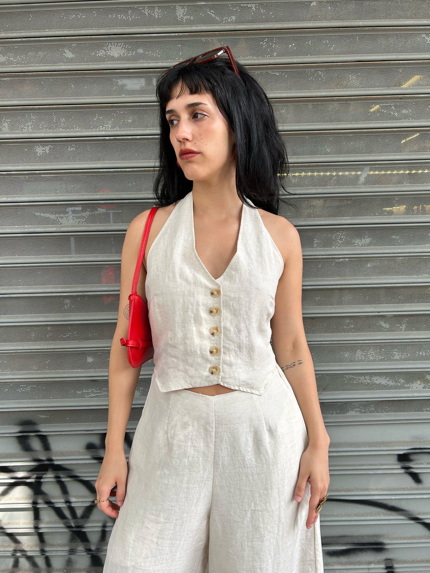 halter jumpsuit