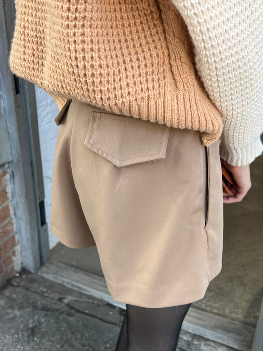 slit pocket shorts
