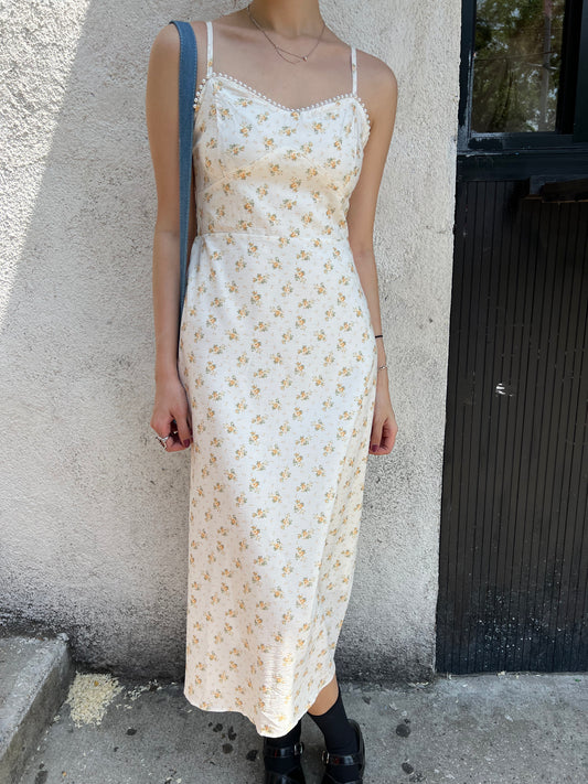 floral midi dress