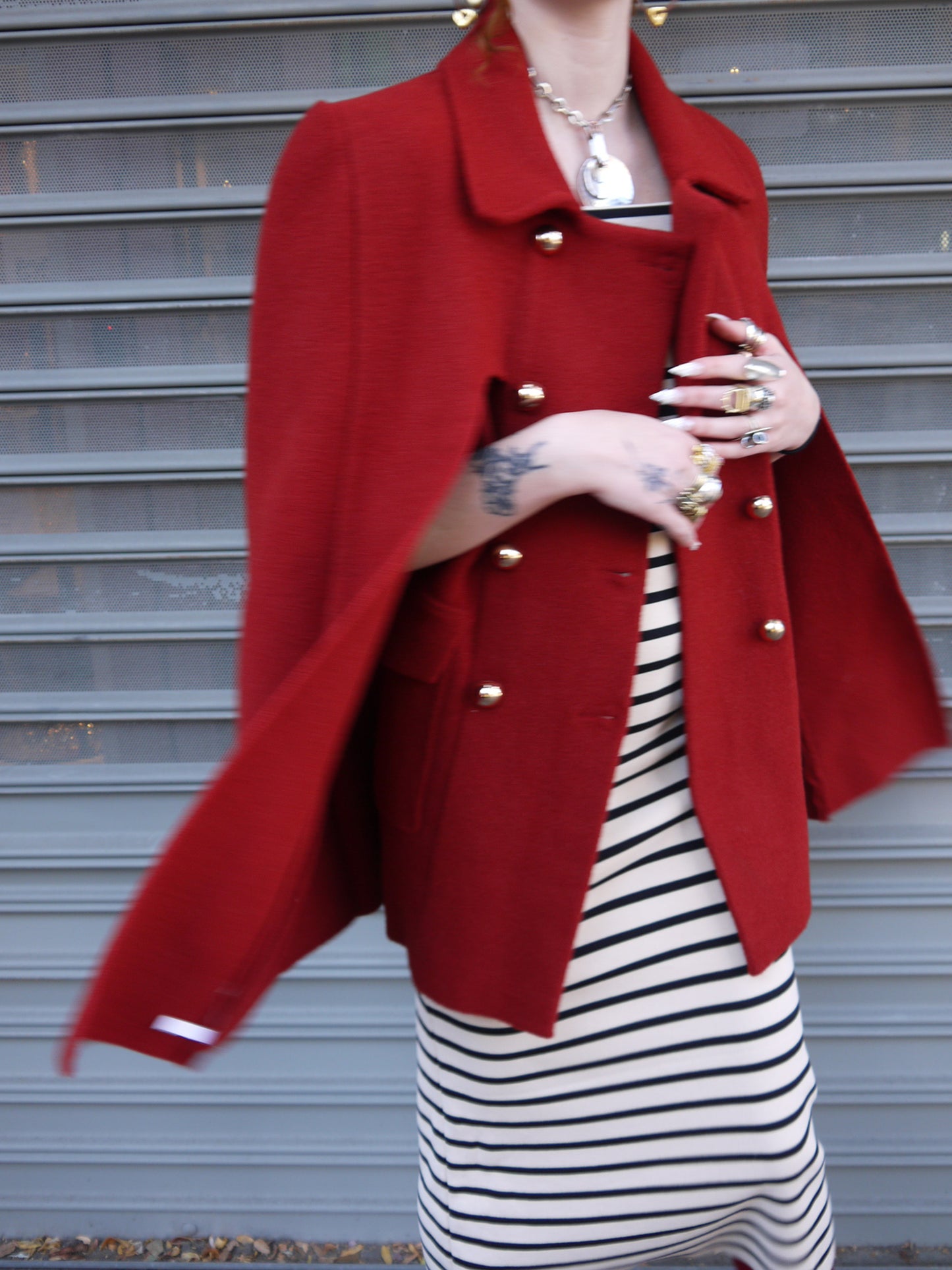 pull over jacket coat