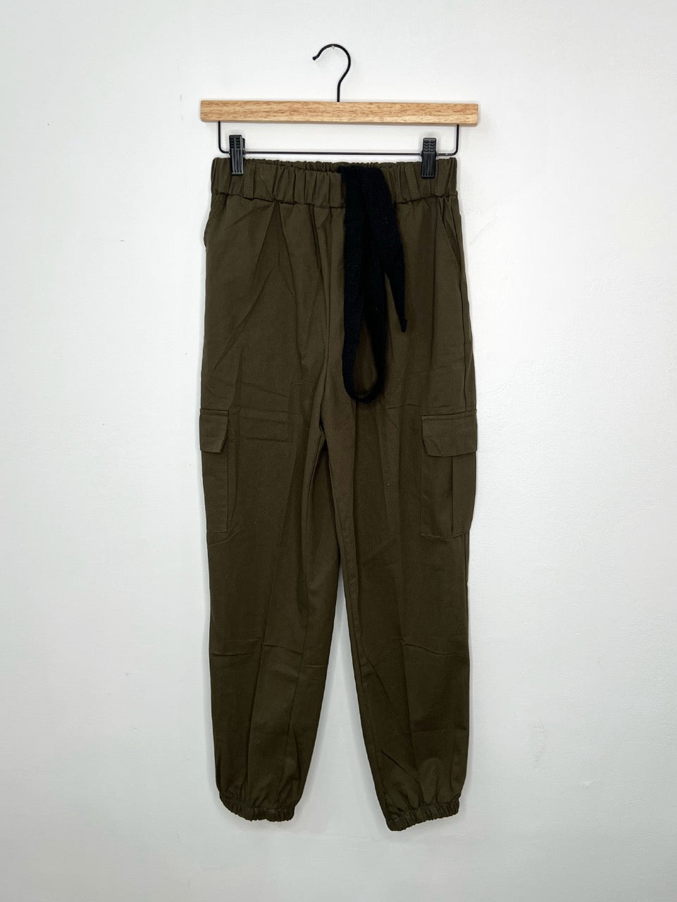 Belted Jogger Pant