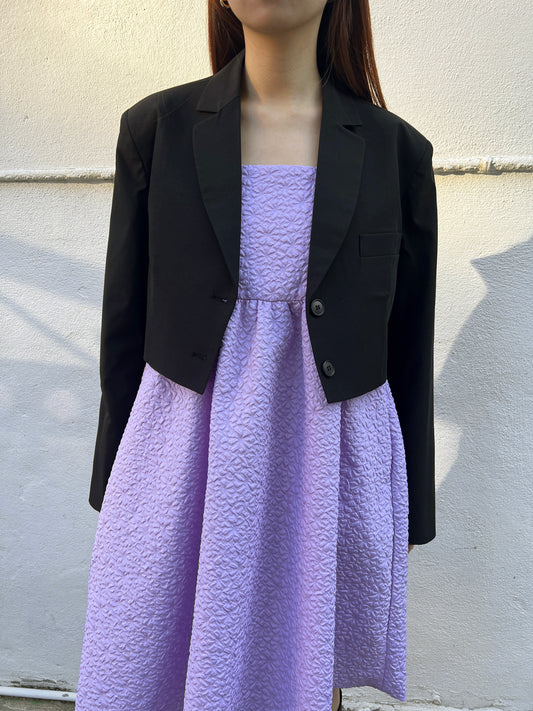 Crop 2 Button Blazer
